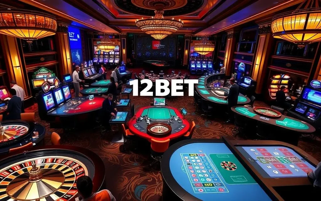 Các trò chơi đa dạng tại 12BET