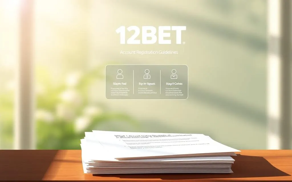 Quy định đăng ký tài khoản 12BET